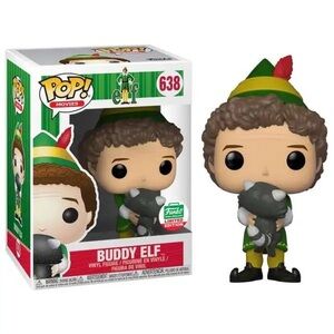NIB Funko Pop! Buddy the Elf w/Raccoon #638 -SHIPS NEXT DAY!!!!